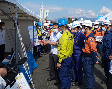 滋賀県知事への説明