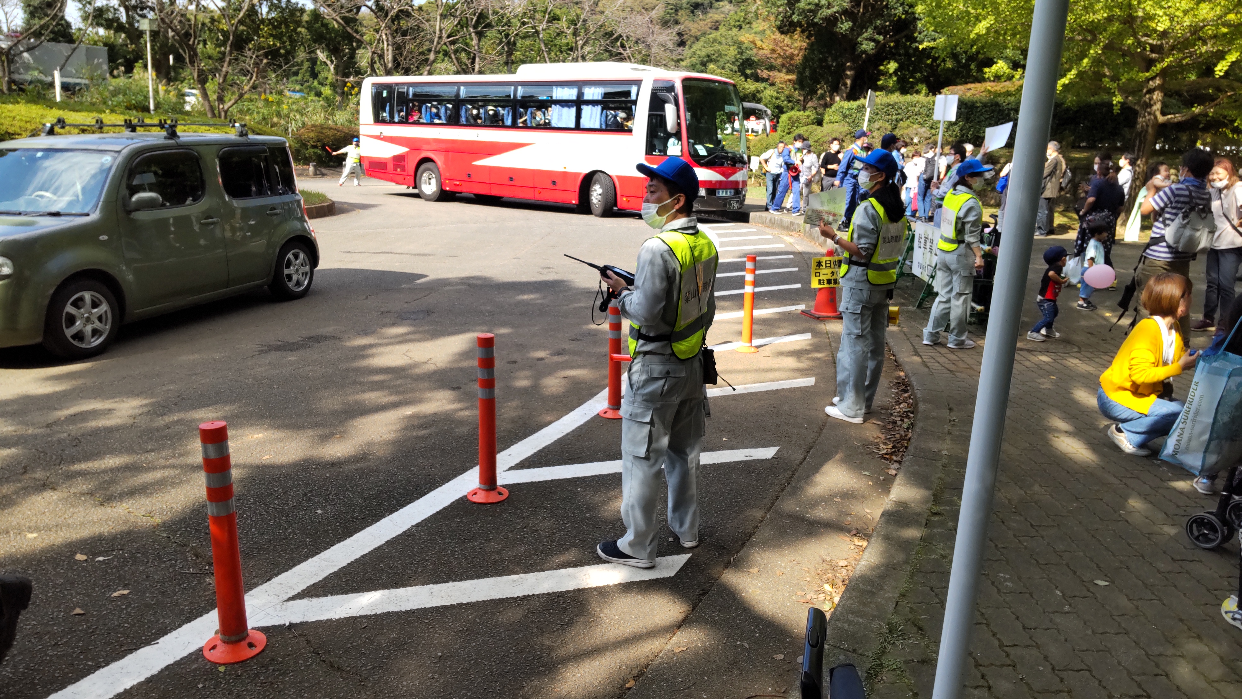 「令和4年度神奈川県・葉山町合同総合防災訓練」移動無線センター出展の様子2