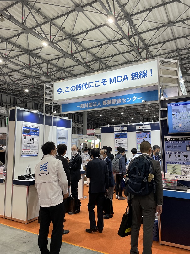 前回の展示会の展示ブースの様子