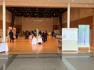 開場前の会場入口の様子（ICTソリューションセミナー2023／松江市）