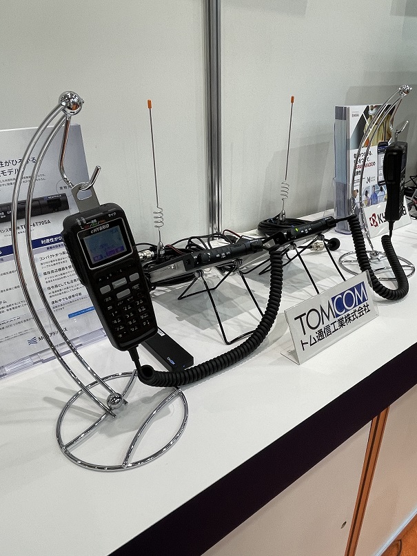 「危機管理産業展2021」ＭＣＡアドバンス車載端末写真