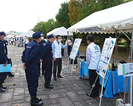 奈良県知事へのデモ