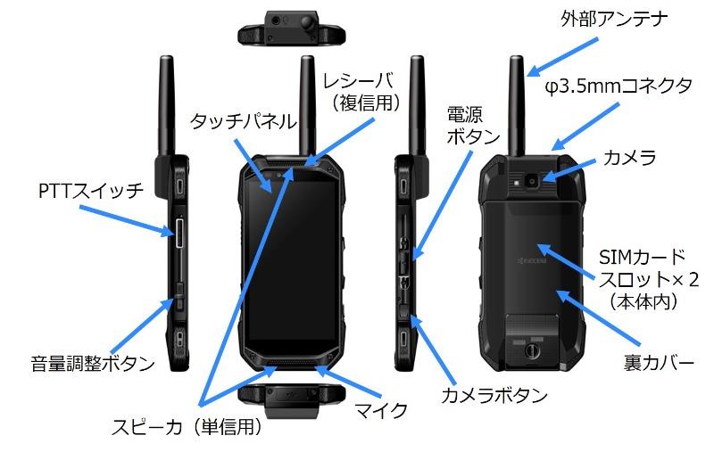 MCAアドバンス端末　京セラ製