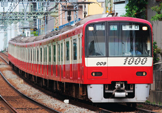 京急1000形アルミ車両