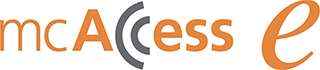 mcAccess e（エムシーアクセス　イー）ロゴ